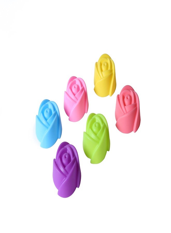 Magik 36 PCS Reusable Non-stick Silicone Mini Baking Muffin Cupcake Chocolate Cups (Assorted Flowers 2) - Image 5