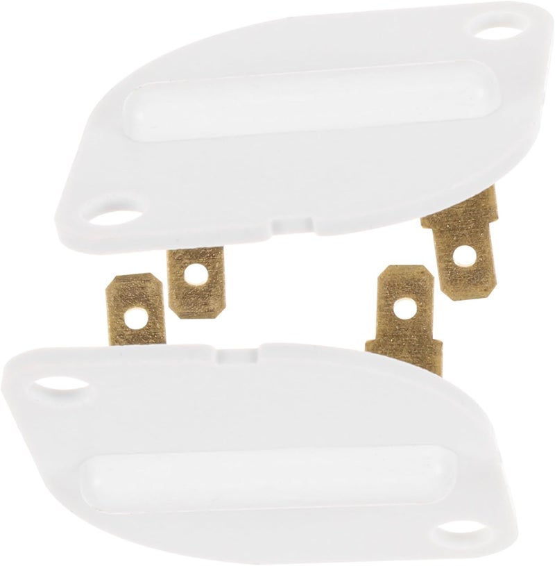 2pcs Professional Dryer Thermal Fuse Protector Safe and Reliable Replacement Accessories for All Dryer Brands Easy to Install Ensures Optimal Drying Performance - Image 1