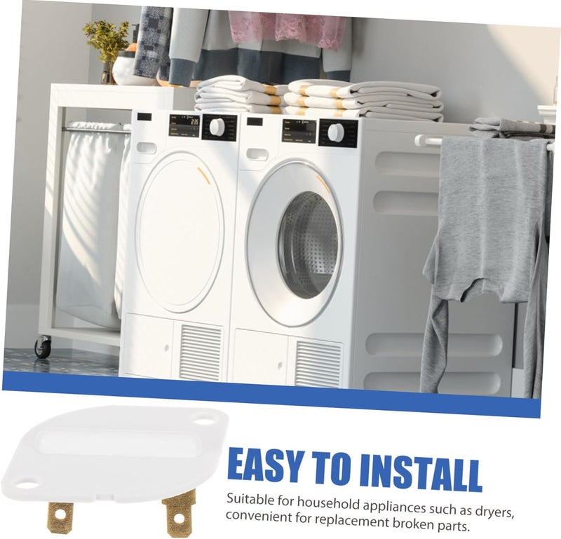 2pcs Professional Dryer Thermal Fuse Protector Safe and Reliable Replacement Accessories for All Dryer Brands Easy to Install Ensures Optimal Drying Performance - Image 5