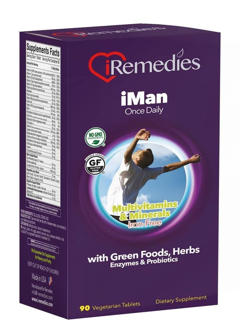 iRemedies Iman Vitamins and Minerals 30 Pc - Image 2