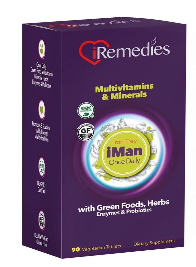 iRemedies Iman Vitamins and Minerals 30 Pc - Image 3