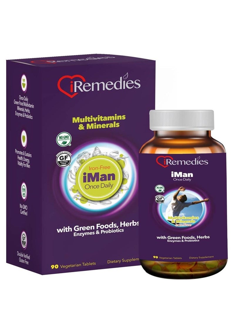 iRemedies Iman Vitamins and Minerals 30 Pc - Image 1