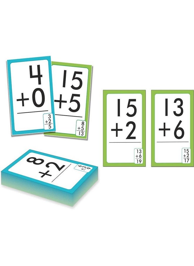 Creative's Creative's Addition Flash Cards | Mathematic Flash Cards | 40 Two Sided Printed Flash Cards | Math Educational | Early Learning Flash Cards Game for 5 & Above  - Image 2
