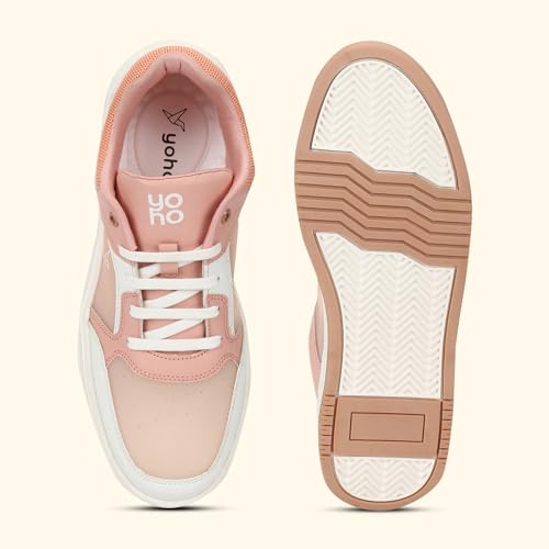 YOHO Firefly Sneakers for Women | Trendy Transparent Casual Shoes | Dual-Colour Anti-Skid Sole - Image 4