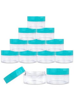 Pana 12 Pcs Empty Clear Glass Bottles With Screw Aluminum Cap Mini Container Jars For Essential Oil Powders Cream Ointments Grease Cosmetic Makeup Sample(15Ml)  - Image 3
