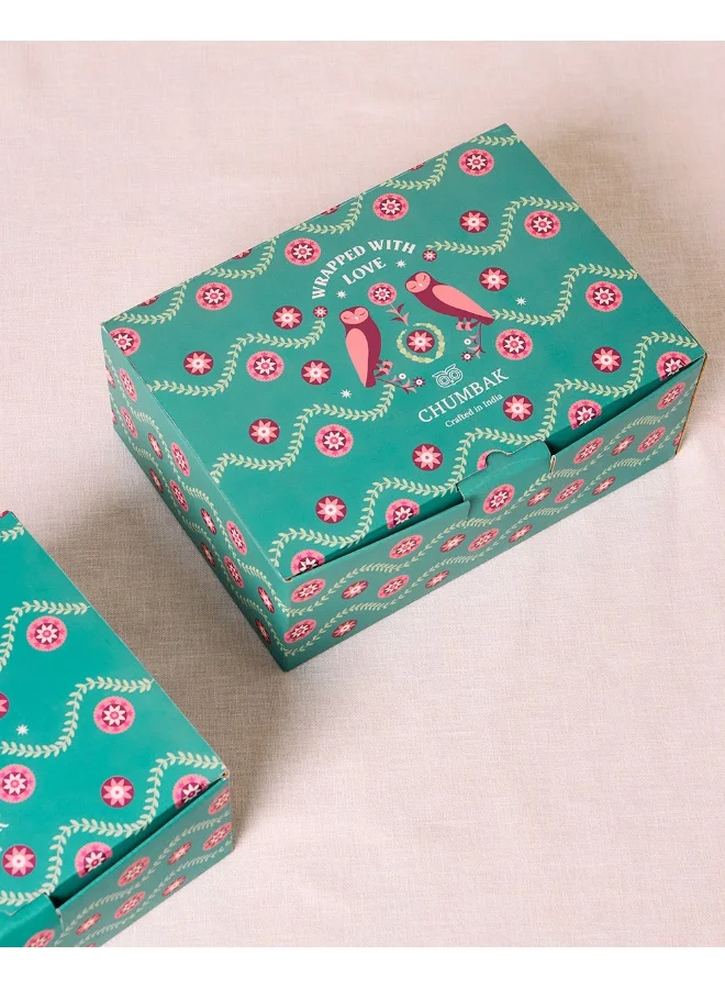 تشامباك Suzani Jaali Mugs Gift Set of 6 | Comes in a Gift Box