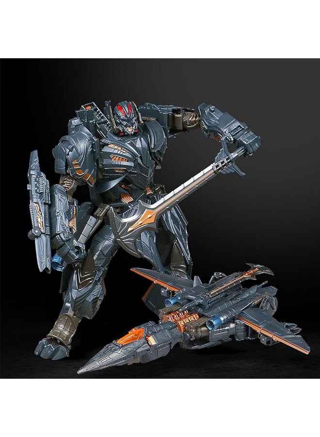 SYOSI Deformation Robots Toys Alloy Action Figures Car Robot Toys Anime Toy With 2 Modes For Kids Boys And Girls Movie Fans Collectible Anime Collection Deformation Car Model Toy - Image 4