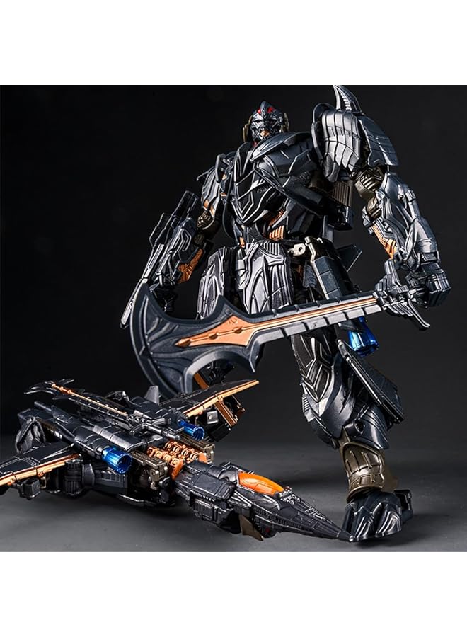 SYOSI Deformation Robots Toys Alloy Action Figures Car Robot Toys Anime Toy With 2 Modes For Kids Boys And Girls Movie Fans Collectible Anime Collection Deformation Car Model Toy - Image 2