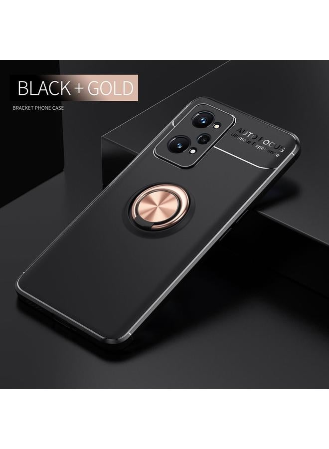 erorex Case For OPPO Realme GT Neo2 Metal Ring Holder 360 Degree Rotating TPU Phone Case - Image 2