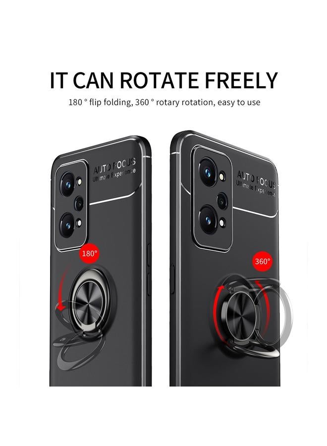 erorex Case For OPPO Realme GT Neo2 Metal Ring Holder 360 Degree Rotating TPU Phone Case - Image 5