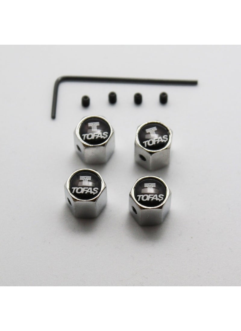 Ripido Tofaş Valve Cover Allen Model Silver Color Safe Against Theft 