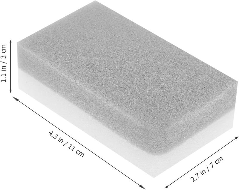 Reusable Kitchen Dish Sponges 3-Layer White Soft Sponge for Washing Dishes and Cleaning Pots 10pcs Set Household Cleaning Scrub Pads for Kitchen Use - Image 2