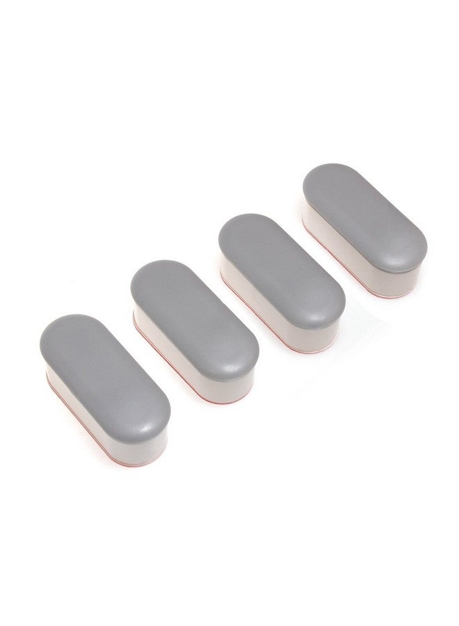 LUXE Bidet LUXE Bidet 4 piece Universal Toilet Seat Bumper Kit, comes with Strong Adhesive - Image 1