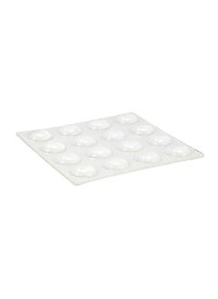 ACE 16-Piece Round Vinyl Self-Adhesive Bumper Topes Clear 10 mm 9964  - Image 3