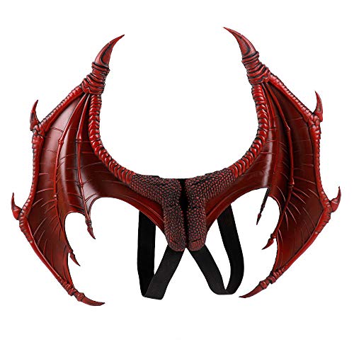 Himine Dragon Wings Props Cosplay Wings（Red） - Image 1