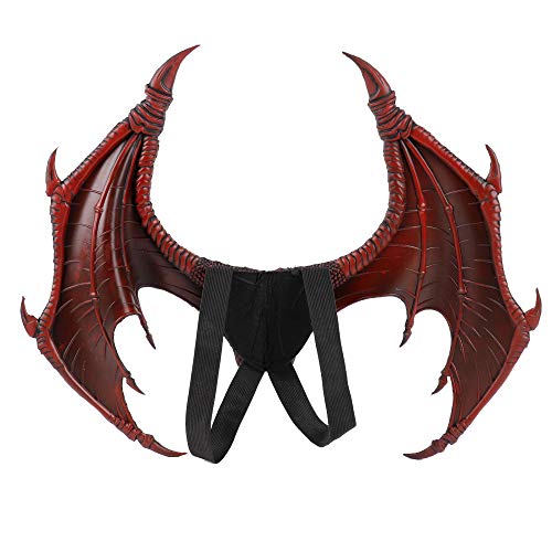 Himine Dragon Wings Props Cosplay Wings（Red） - Image 3