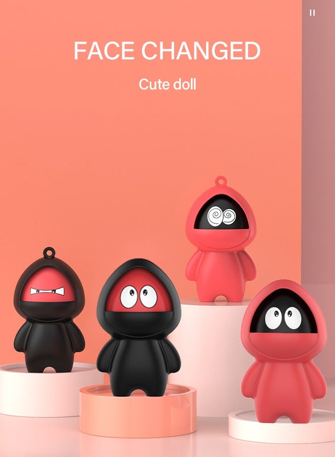 GROIC 2 PCS Face-Changing Masked Knight Decompression Vent Toy, Fidget Spinner Toys, Change Face Ninja Doll Spinning Stress Relief Toy, Decompression Relaxing Educational Toy Gift for Kids - Image 2