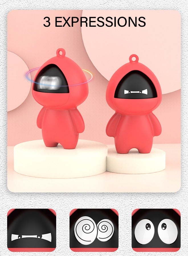 GROIC 2 PCS Face-Changing Masked Knight Decompression Vent Toy, Fidget Spinner Toys, Change Face Ninja Doll Spinning Stress Relief Toy, Decompression Relaxing Educational Toy Gift for Kids - Image 3