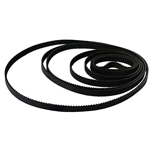 Zeelo 142-2GT-6 Endless GT2 Belt 142mm Length 71 Teeth 2GT Synchronous Belt 2mm Pitch 6mm Width GT2 Closed Loop Timing Belt Pack of 10 - Image 4