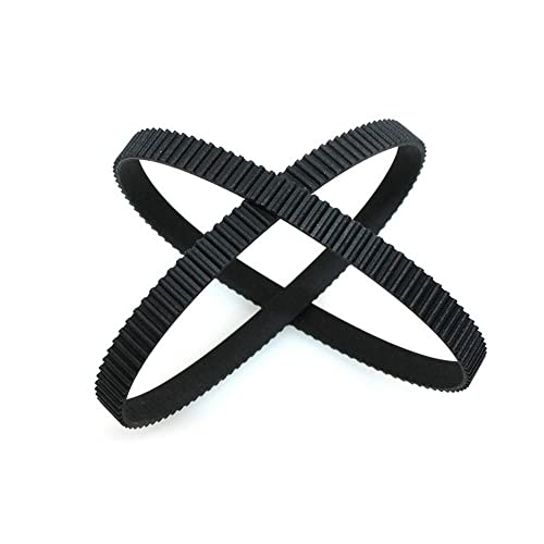 Zeelo 142-2GT-6 Endless GT2 Belt 142mm Length 71 Teeth 2GT Synchronous Belt 2mm Pitch 6mm Width GT2 Closed Loop Timing Belt Pack of 10 - Image 5