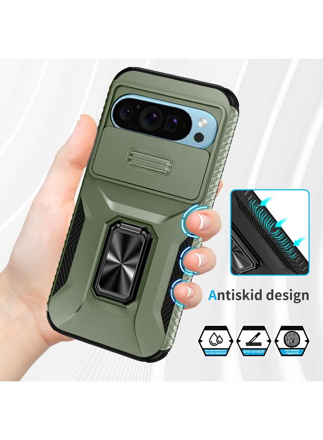 S-TOP Case For Google Pixel 9 / Pixel 9 Pro Sliding Camshield Holder Phone Case - Image 3