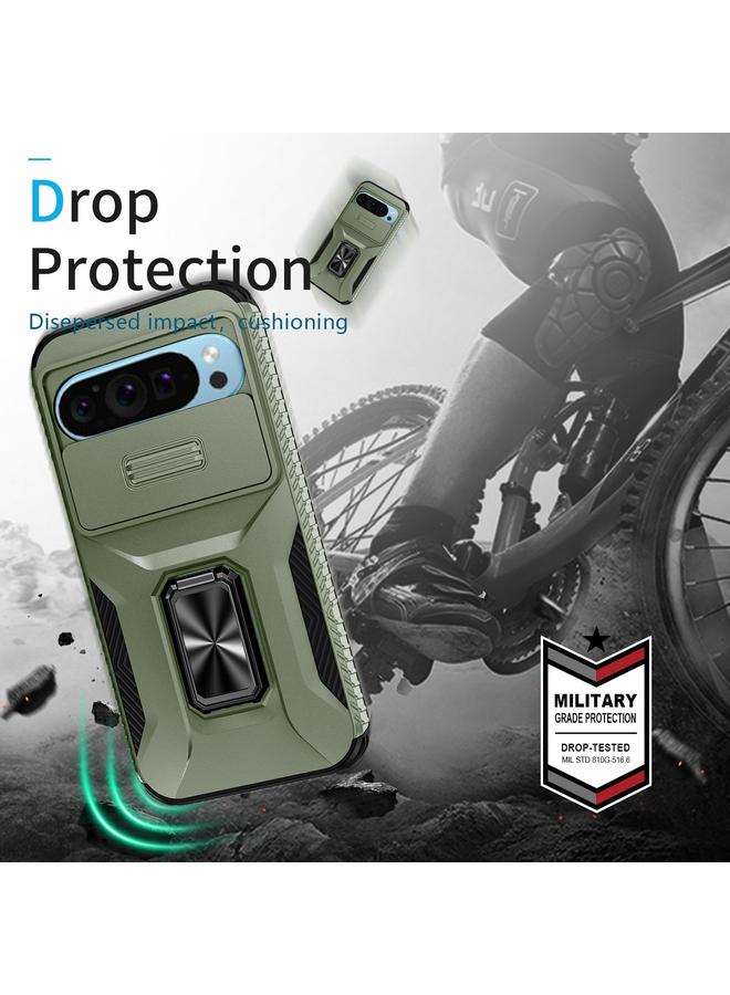 S-TOP Case For Google Pixel 9 / Pixel 9 Pro Sliding Camshield Holder Phone Case - Image 4