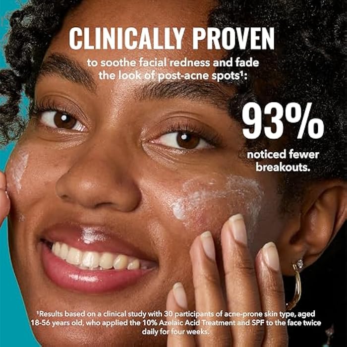 Good Molecules 10% Azelaic Acid Treatment for Face – Soothing Formula for Facial Redness & Uneven Tone – Brightens Dark Spots & Refines Texture – Vegan & Fragrance-Free Skincare (30ml / 1.01 fl oz.) - Image 5