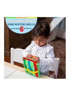 Y&D Buckle Toys, Buster Square, Learning Activity Toy, Develop Fine Motor Skills and Problem Solving, Toddler Travel Essential, Educational Classroom Must Have, Training Children To Learn About Colors  - Image 4