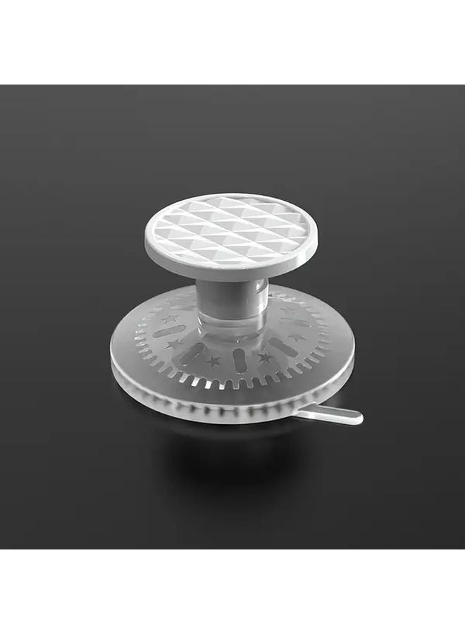 خطاف شفاط فراغي أبيض ثقيل التحمل للاستخدام الشاق، مثبت على الحائط بدون حفر للمناشف والملابس. - Image 1