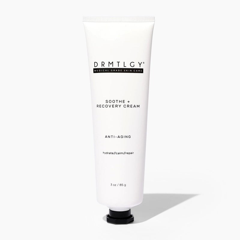 DRMTLGY Soothe and Recovery Cream Face Moisturizer. Fragrance Free, Oil Free, Noncomedogenic Face Cream for Sensitive Skin and All Skin Types. - Image 1