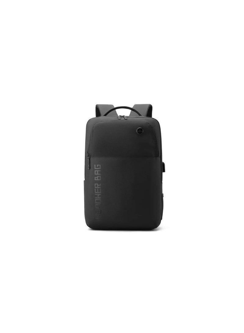 WEPOWER Unisex 15.6-inch waterproof laptop backpack/shoulder bag for travel, suitable for men and women. - Image 1
