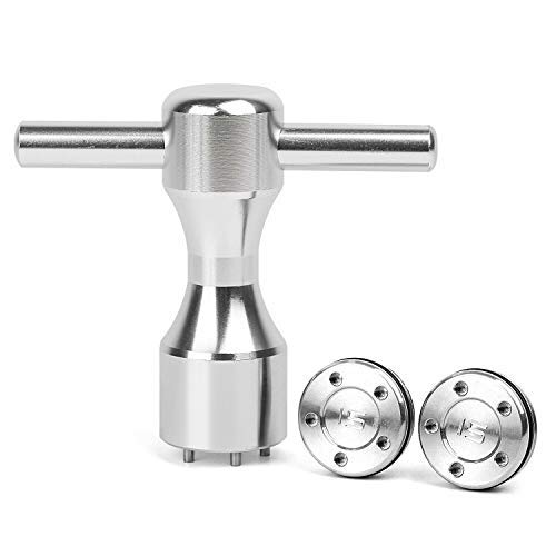 Gofotu Golf Weight 2pcs 5g/10g/15g/20g/25g/30g/35g/40g/45g Golf Weights Wrench Kit Fit Titleist Scotty Cameron Putter Newport (2pcs 15g+Wrench) - Image 1
