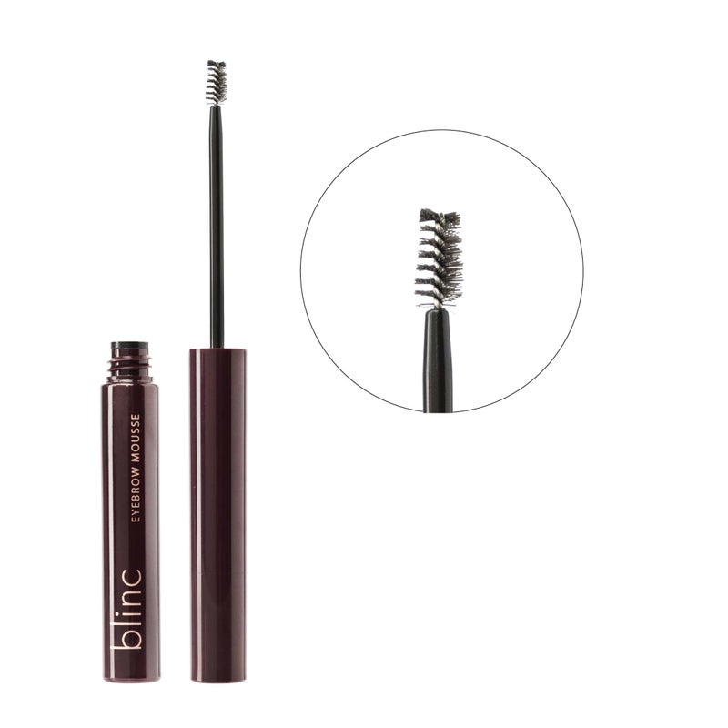 Blinc Eyebrow Mousse, Extreme Hold Tinted Eyebrow Gel with Peptides and Vitamins A & E, Natural Finish, Long-Wearing, Waterproof, Vegan, Gluten-Free & Cruelty-Free, 4.7mL/ 0.16 Fl. Oz, Medium Blonde - Image 2