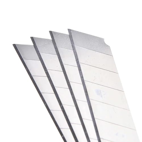 Eclet 18mm Paper Cutter Blades, 20 Replacement Snap-Off Blades, Box Cutter Blades [Set of 2-20pcs]A - Image 1