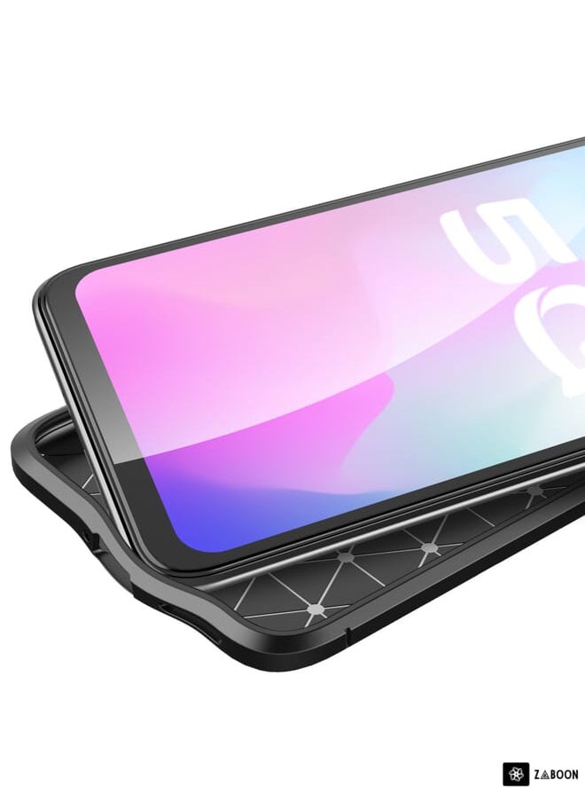 Green Tiger - For vivo Y73s Litchi Texture TPU Shockproof Case(Black) - Image 1