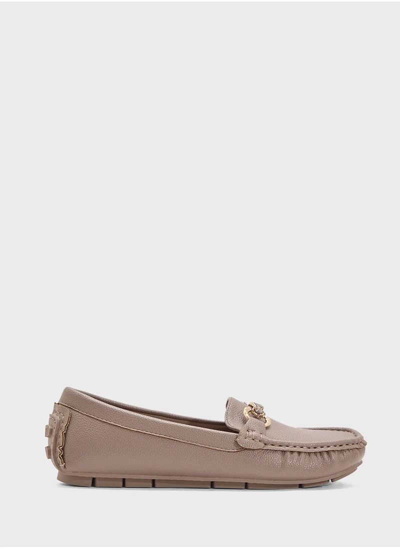 THE BROWN Ladies Driver Loafer