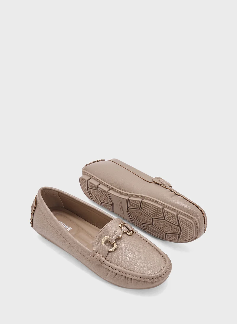 ذا براون Ladies Driver Loafer