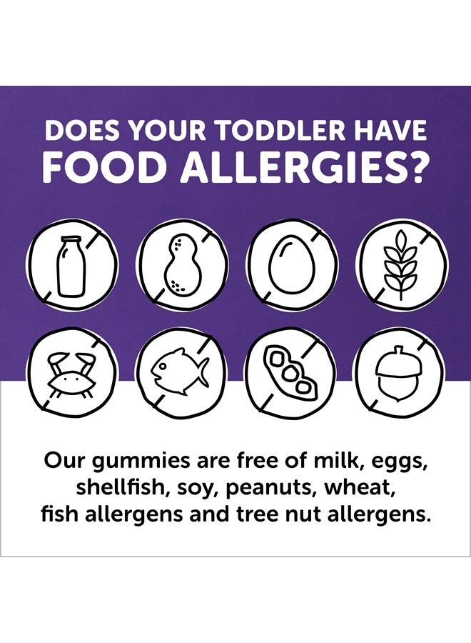 SmartyPants جواهر متعددة الفيتامينات للأطفال: زيت السمك أوميغا 3 (EPA/DHA)، فيتامين D3، C، فيتامين B12، B6، فيتامين A، K والزنك، خالي من الجلوتين، ثلاث نكهات فاكهة، 180 حبة (إمداد لمدة 60 يوم)  - Image 5