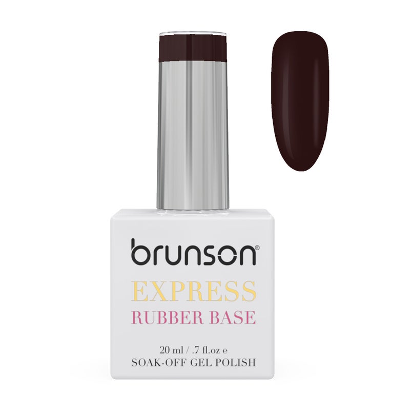 brunson TPO free Rubber Base Gel polish 20ml Soak Off Base Coat for Nail Strengthening Long Lasting Gel Polish Base for Chip Free Shine Brittle Nails UV Rubber base Russian manicure Non Yellowing salon manicure - Image 1