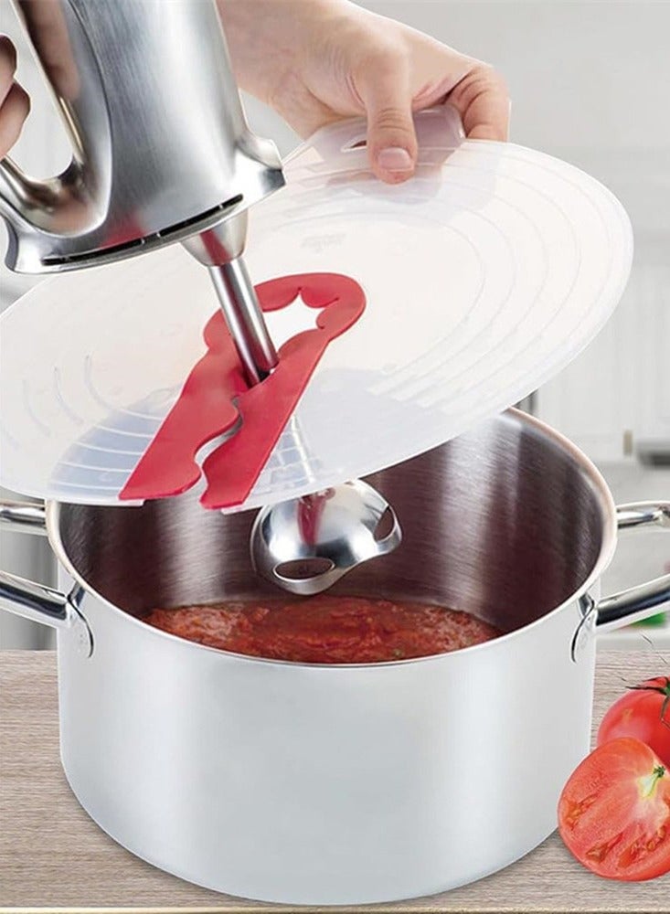 Beat Eggs Mixer Cover Mixer Splatter Guard Whisk Mixing Bowl Lid Silicone Anti Splash Cover Cooking Suplies for Kitchen  - Image 1