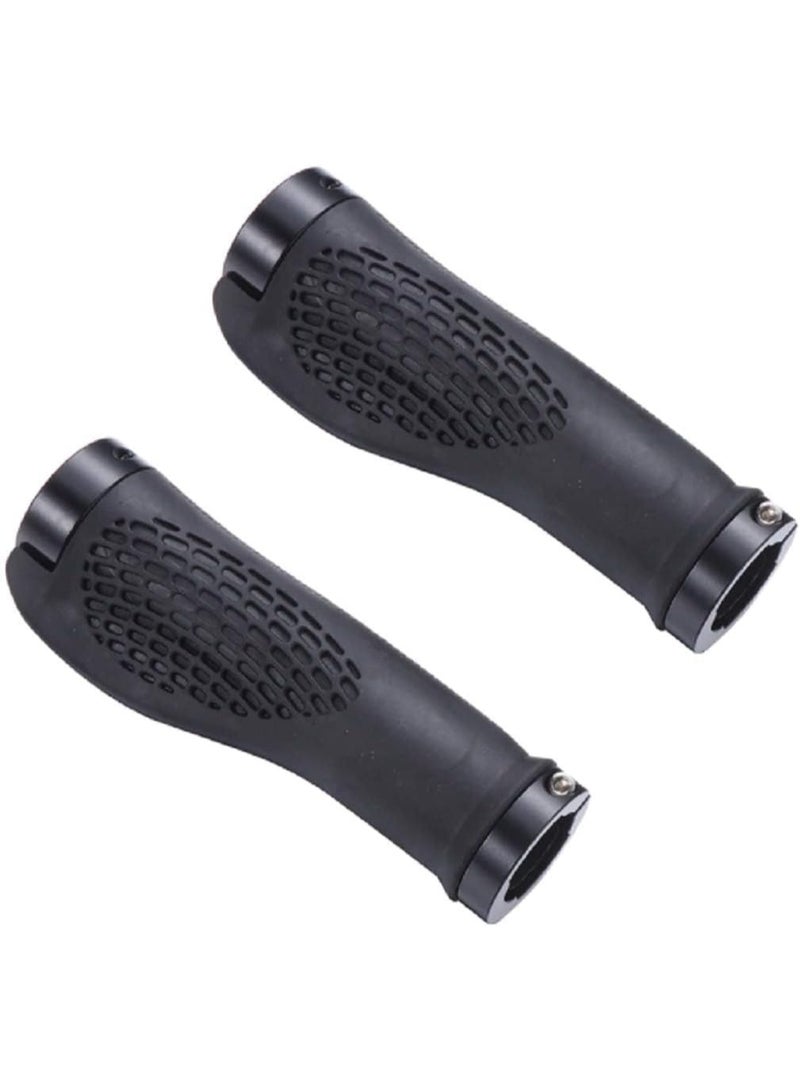 مقبض جادون للدراجة من البلاستيك الطري ومصمم لراحة الكف واليد أثناء القيادة جانبان معدنيان لإحكام الربط على المقود - Image 4