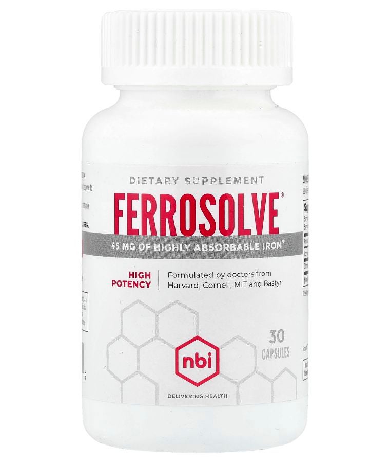 Ferrosolve® High Potency 30 Capsules