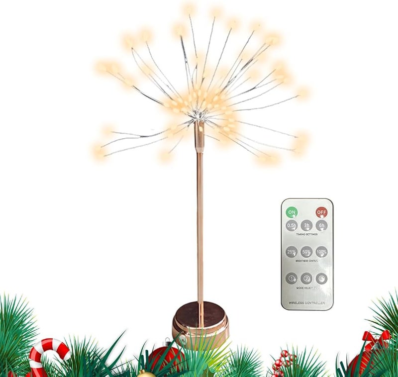 أضواء الجنيات القابلة لإعادة الشحن عبر USB مع جهاز تحكم عن بعد للزينة في حفلات عيد الميلاد وحفلات الزفاف - Image 2