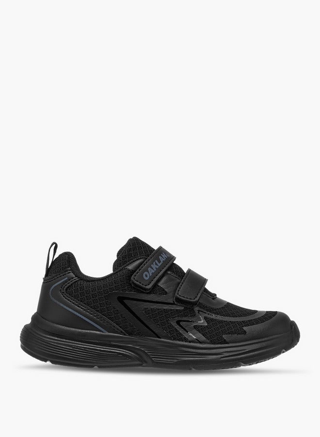 Oaklan by Shoexpress Girls Panelled Sports Shoes with Hook and Loop Closure  - Image 3