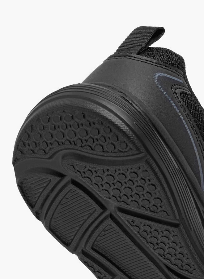Oaklan by Shoexpress Girls Panelled Sports Shoes with Hook and Loop Closure  - Image 5