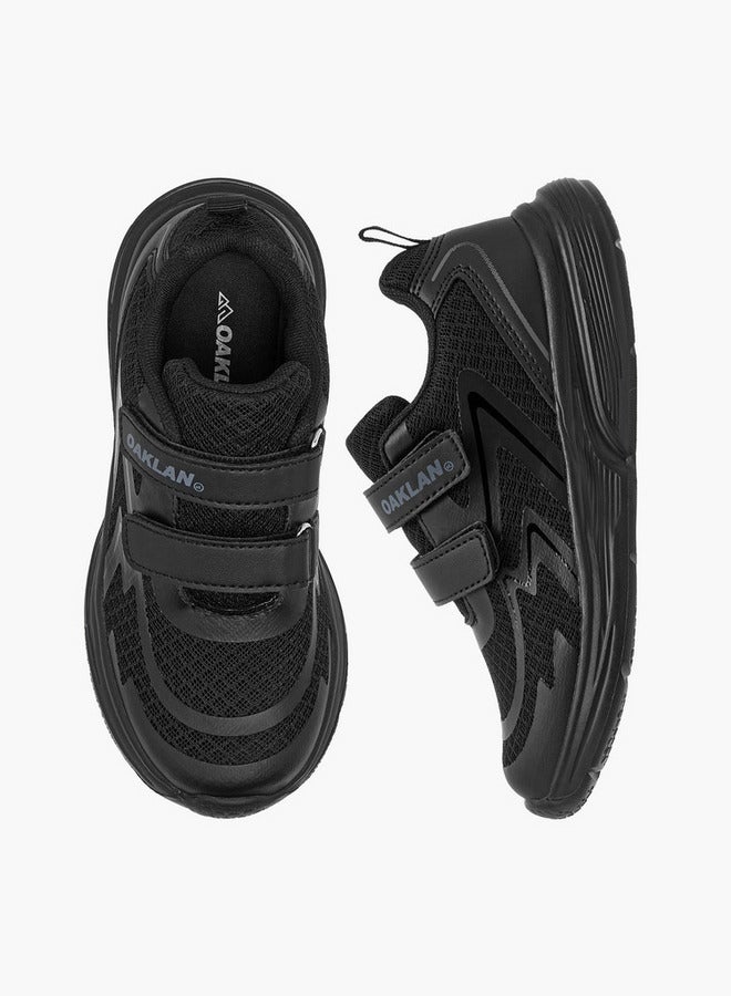 Oaklan by Shoexpress Girls Panelled Sports Shoes with Hook and Loop Closure  - Image 1