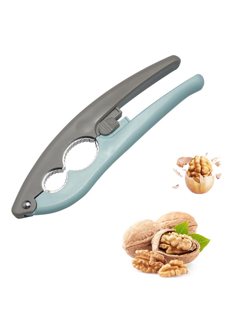SUNSAR Multifunctional Nutcracker, Nutcracker Chestnut Clip Sturdy Stainless Steel Opener Tool with Non-Slip Handle - Image 1