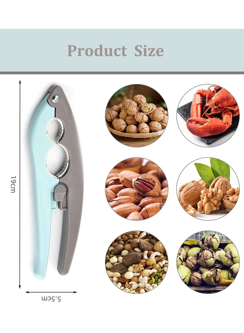 SUNSAR Multifunctional Nutcracker, Nutcracker Chestnut Clip Sturdy Stainless Steel Opener Tool with Non-Slip Handle - Image 5