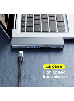 Cordova USB C Hub USB 3.0 Adapter Multi USB Port 7 in 1 USB Hub  - Image 5