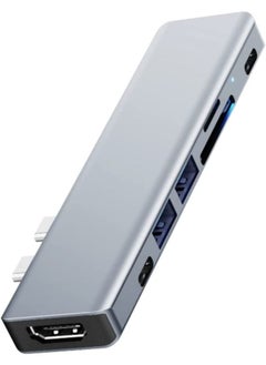 Cordova USB C Hub USB 3.0 Adapter Multi USB Port 7 in 1 USB Hub  - Image 1